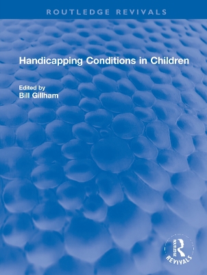 Handicapping Conditions in Children book