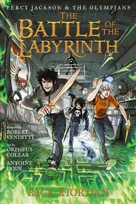 Percy Jackson and the Olympians: Battle of the Labyrinth: The Graphic Novel, The-Percy Jackson and the Olympians book