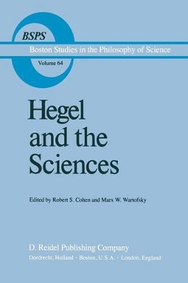 Hegel and the Sciences by Robert S. Cohen
