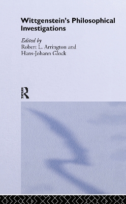 Wittgenstein's Philosophical Investigations book