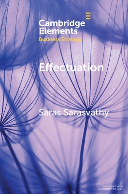 Effectuation: Rethinking Fundamental Concepts in the Social Sciences book