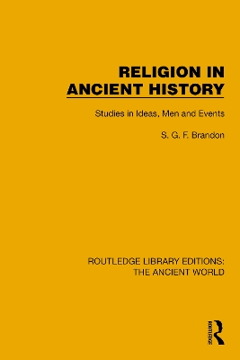 Religion in Ancient History: Studies in Ideas, Men and Events book