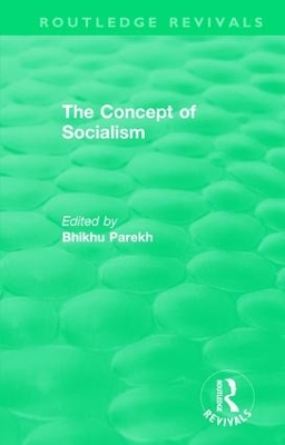 : The Concept of Socialism (1975) book