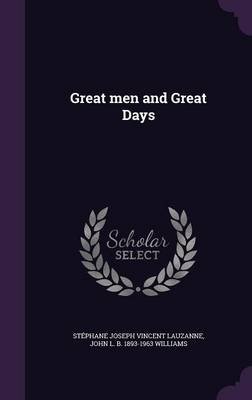 Great men and Great Days book