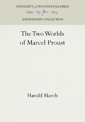 Two Worlds of Marcel Proust book