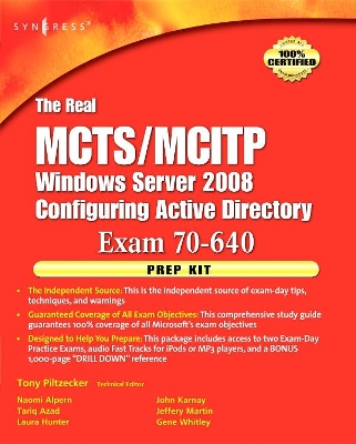 Real MCTS/MCITP Exam 70-640 Prep Kit book