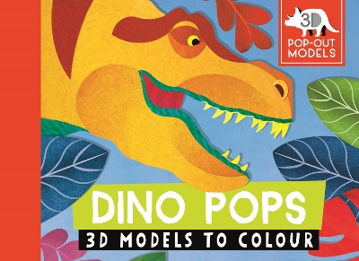 Dino Pops: 3D Models to Colour book