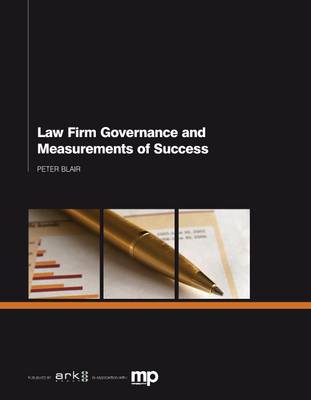 Law Firm Governance and Success Measures book