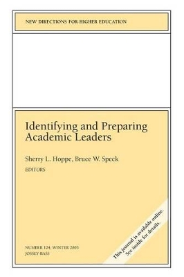 Identifying and Preparing Academic Leaders book