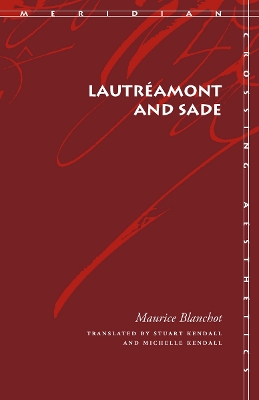 Lautreamont and Sade book