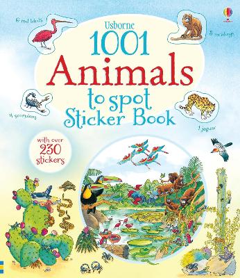 1001 Animals to Spot Sticker Book by Gillian Doherty
