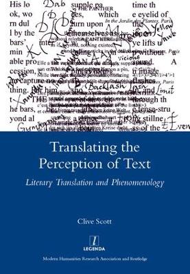 Translating the Perception of Text by Clive Scott