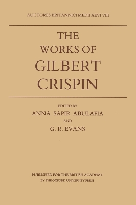 Works of Gilbert Crispin book