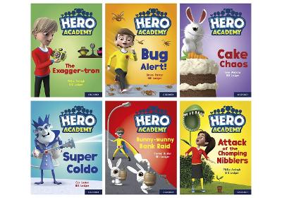 Hero Academy: Oxford Level 7, Turquoise Book Band: Mixed pack book