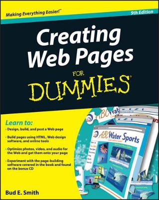 Creating Web Pages for Dummies (R), 9th Edition by Bud E. Smith