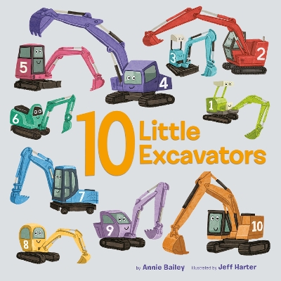 10 Little Excavators book