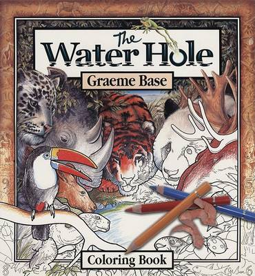 The Water Hole Coloring Book by Graeme Base