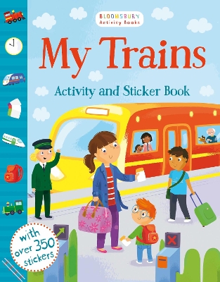 My Trains Activity and Sticker Book book