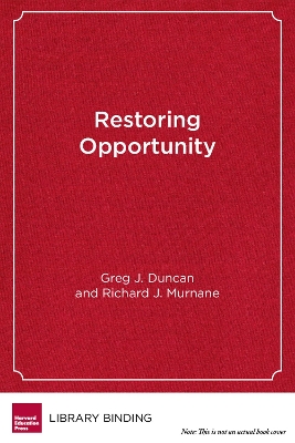 Restoring Opportunity book