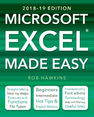 Microsoft Excel Made Easy (2018-19 Edition) book