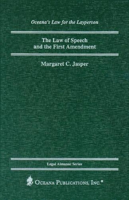 Law of Speech and the First Amendment book