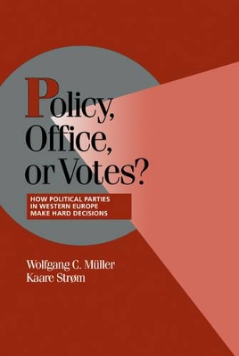 Policy, Office, or Votes? book