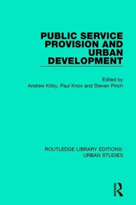 Public Service Provision and Urban Development book
