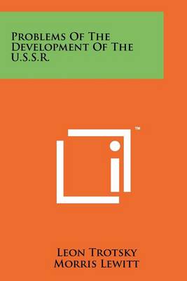 Problems of the Development of the U.S.S.R. book