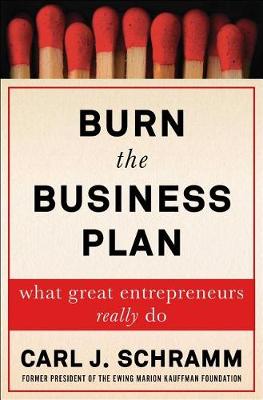 Burn the Business Plan by Carl J. Schramm