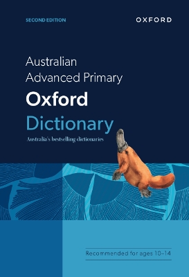 Australian Advanced Primary Oxford Dictionary book