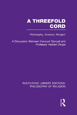 Threefold Cord book