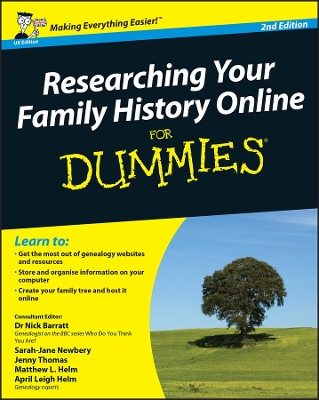 Researching Your Family History Online For Dummies book