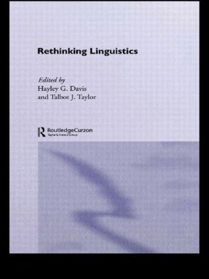 Rethinking Linguistics by Hayley G. Davis