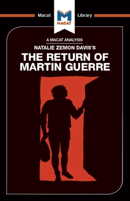 An Analysis of Natalie Zemon Davis's The Return of Martin Guerre book