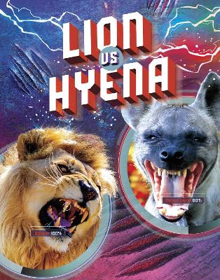 Lion vs Hyena by Lisa M Bolt Simons