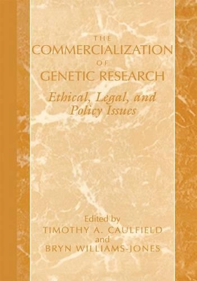 Commercialization of Genetic Research book
