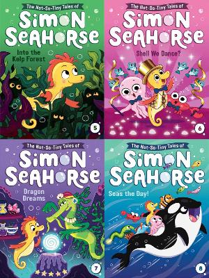 The Not-So-Tiny Tales of Simon Seahorse Collected Set #2: Into the Kelp Forest; Shell We Dance?; Dragon Dreams; Seas the Day! by Cora Reef