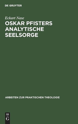 Oskar Pfisters Analytische Seelsorge book