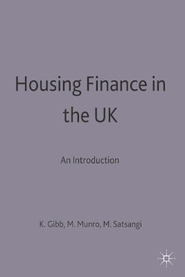 Housing Finance in the UK book