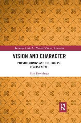 Vision and Character: Physiognomics and the English Realist Novel book
