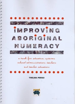 Improving Aboriginal Numeracy book