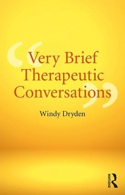 Very Brief Therapeutic Conversations book