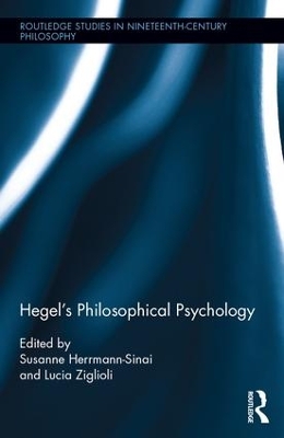 Hegel's Philosophical Psychology book