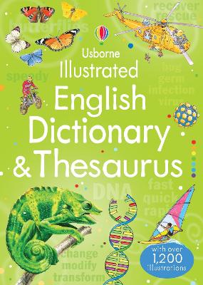 Illustrated English Dictionary & Thesaurus book
