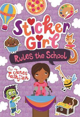 Sticker Girl Rules the School book