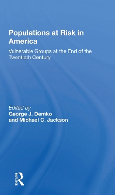 Populations At Risk In America: Vulnerable Groups At The End Of The Twentieth Century book