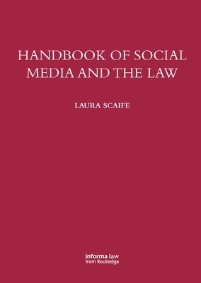 Handbook of Social Media and the Law book