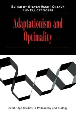 Adaptationism and Optimality book