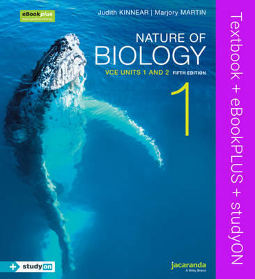 Nature of Biology 1: VCE Units 1 & 2 &eBookPLUS + StudyOn book