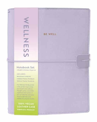 Wellness Notebook Set: Health & Wellness Organizer, A book